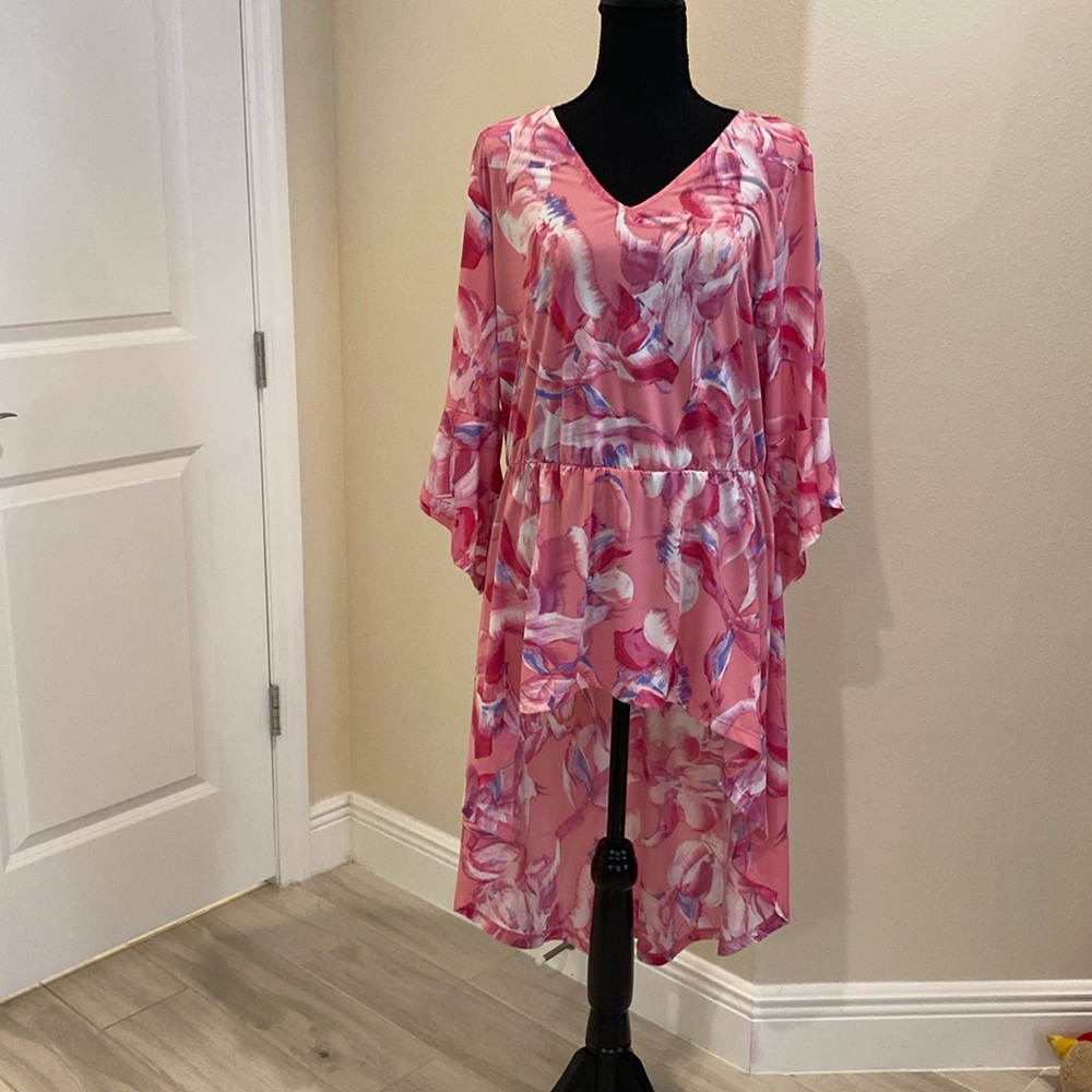 G.I.L.I casual med blouse high low